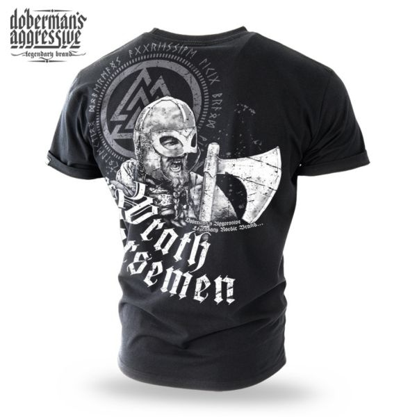 Doberman´s Aggressive tričko 208 VIKING NORSEMEN čierne