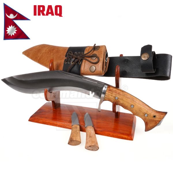 Original Nepal KUKRI IRAQ Traditional 10" Hand Made Khukuri