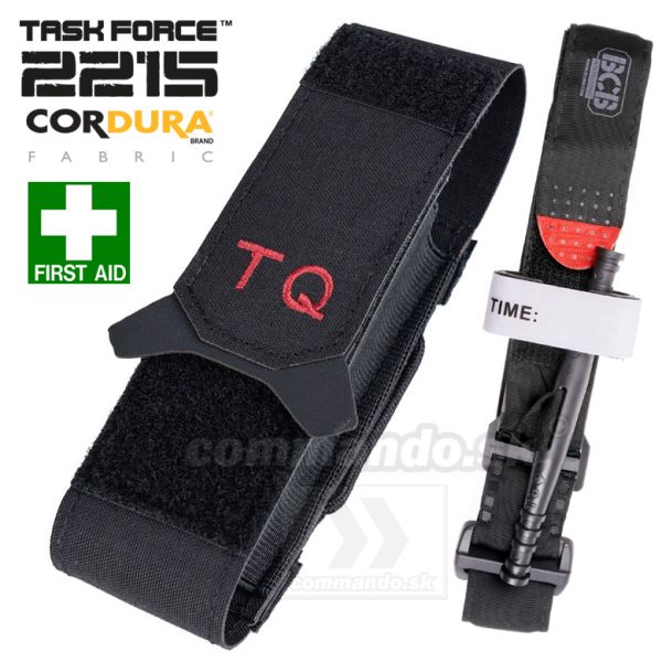 TF-2215 Tourniquet pouch TQ Cordura® Black puzdro na škrtidlo Molle