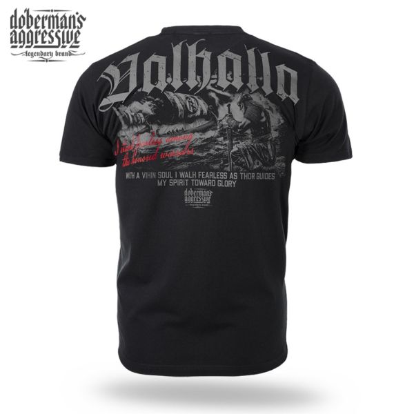 Doberman´s Aggressive tričko 400 VALHALLA III čierne