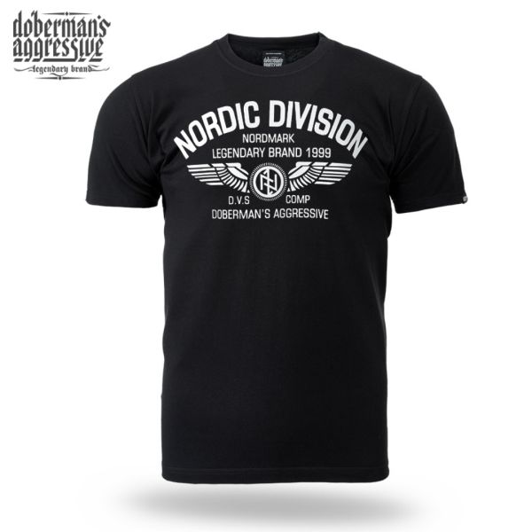 Doberman´s Aggressive tričko 409 N. DIVISION čierne