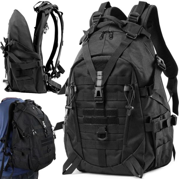 Taktický batoh 30L Military Black