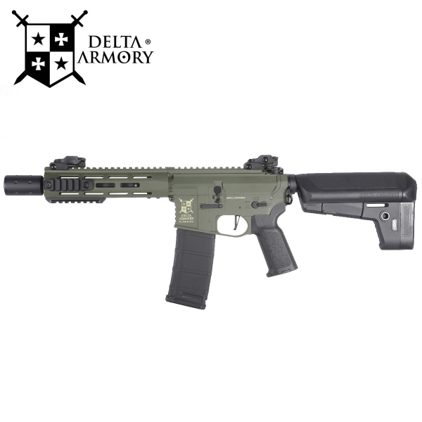Delta Armory airsoft zbraň M4 AR15 M-LOK SilentOps 8" Charlie Oliva
