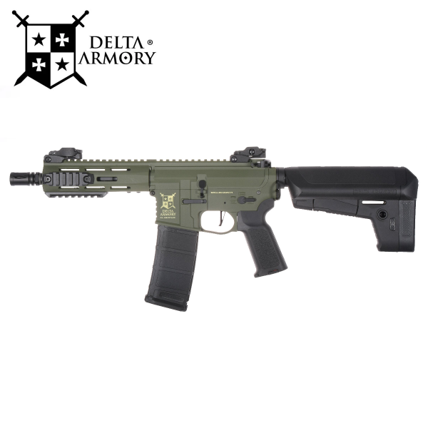 Delta Armory airsoft zbraň M4 AR15 M-LOK SilentOps 6,5" Charlie Oliva