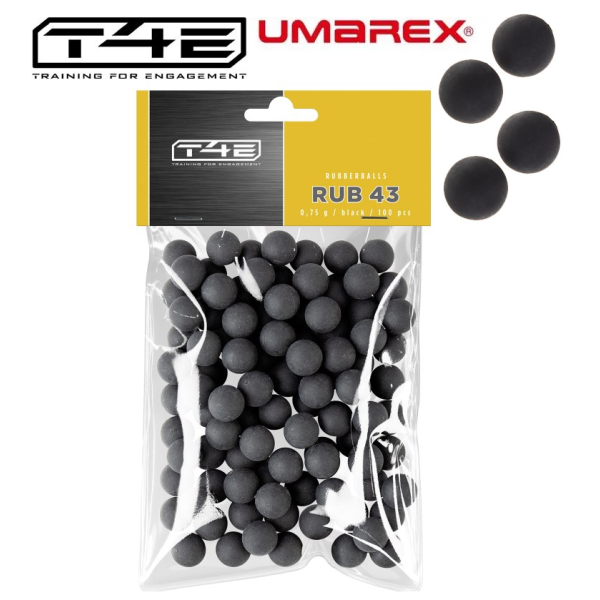 Strely T4E Practice RUB 43 0,75 g, kal. .43, 100 ks