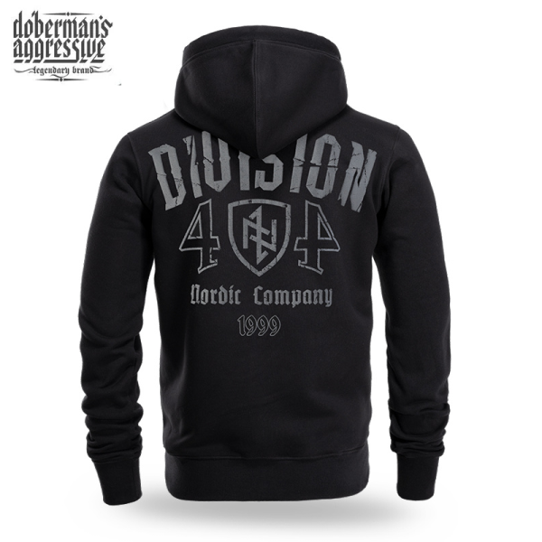 Doberman´s Aggressive mikina SHIELD 44 na zips s kapucňou