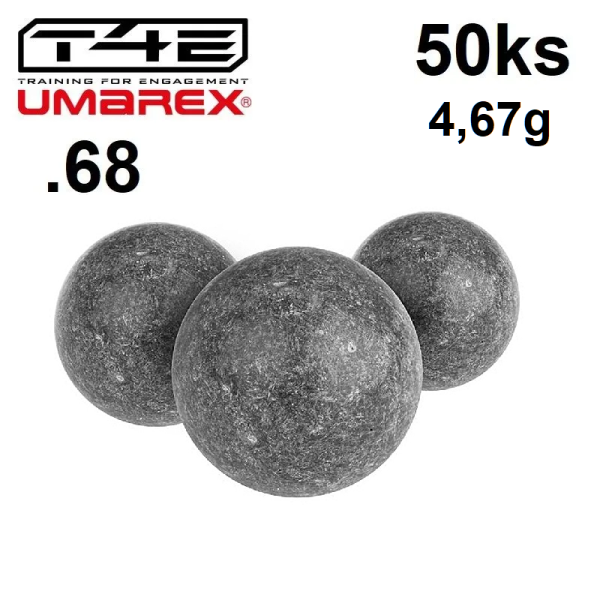 Strely T4E Polyball PLB 68 4,67 g, kal. .68, 50 ks