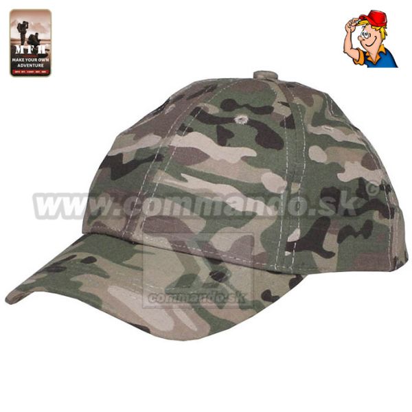 Detská šiltovka BB cap, multicam