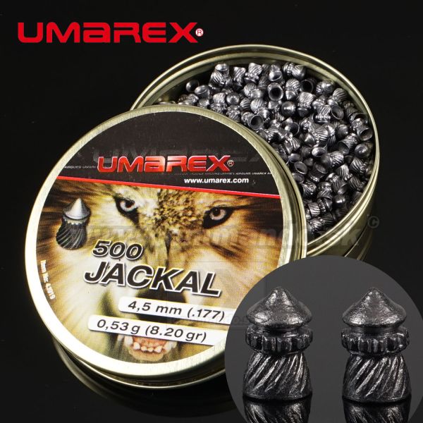 Umarex Diabolo Jackal 4,5mm 500 Pointed Ribbed