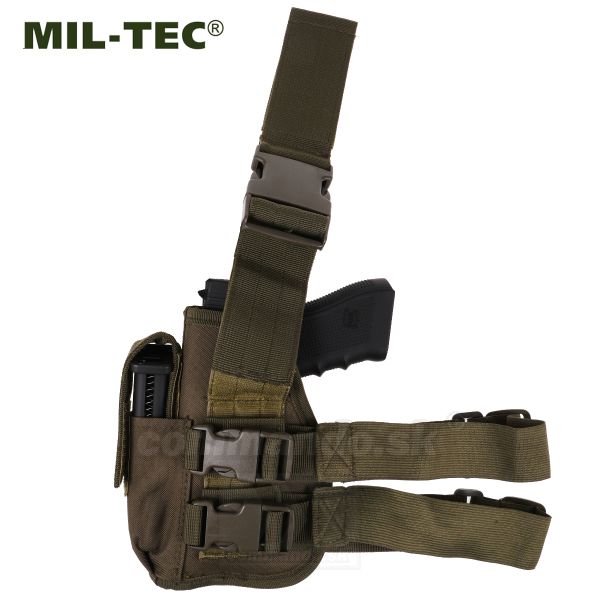 Stehenné puzdro Sturm nízke OLIVE