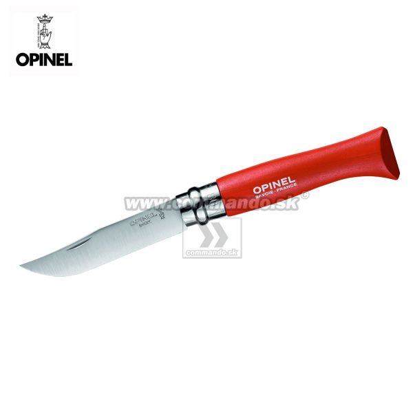 OPINEL Savoie France No.08 Red Inox zatvárací nôž