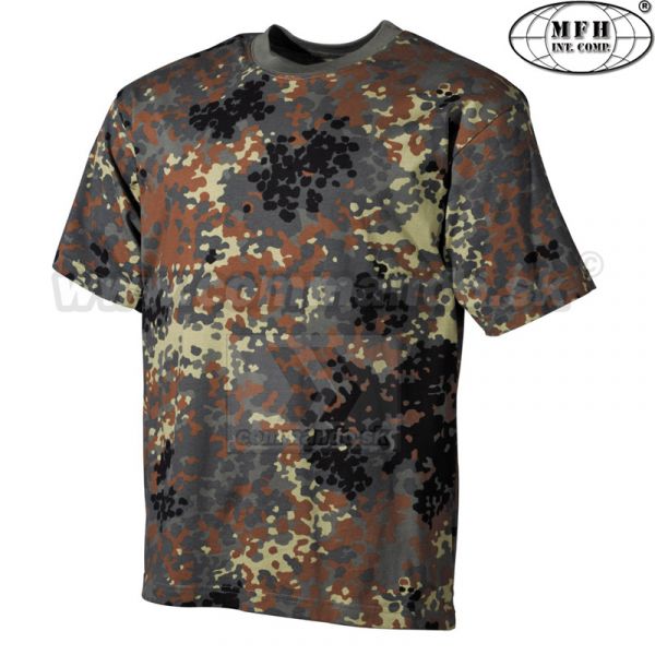 US T-Shirt / tričko MFH, flecktarn
