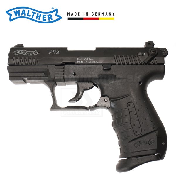 Plynovka Walther P22 čierna 9mm P.A.K.