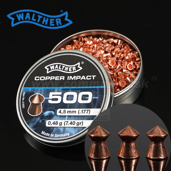 Walther Copper Impact Diabolo 4,5mm (.177)