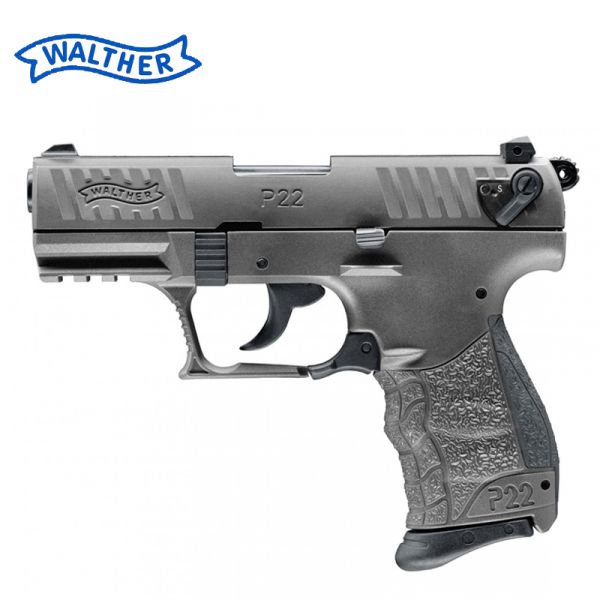 Plynovka Walther P22Q Tungsten Grey 9mm