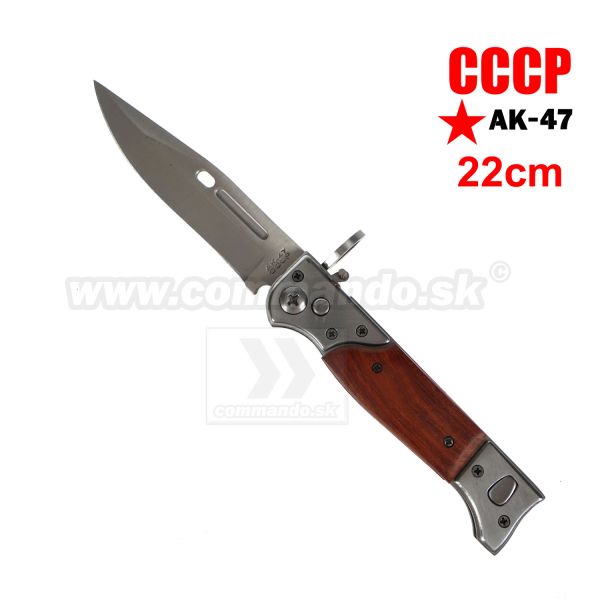 AK 47 CCCP Knife Replika malý zatvárací nôž 22cm