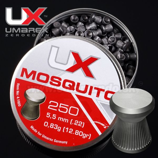 Diabolky Umarex  Mosquito 5,5mm 250ks Airgun Diabolo .22