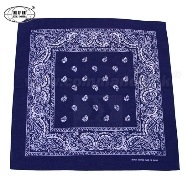 Šatka Bandana MFH - modrá NAVY