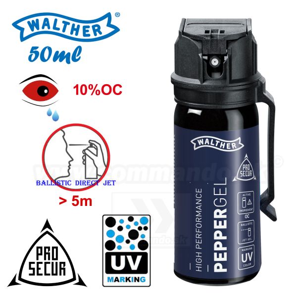 Obranný sprej Walther ProSecur Pepper Gel 50ml