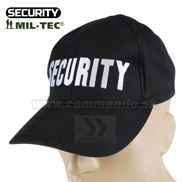 Šiltovka Baseball cap security STURM čierna čiapka