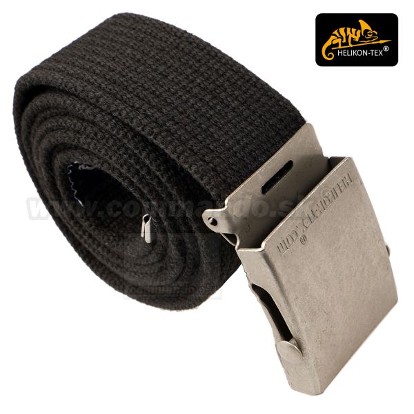 Helikon Tex Canvas Belt Opasok čierny Black