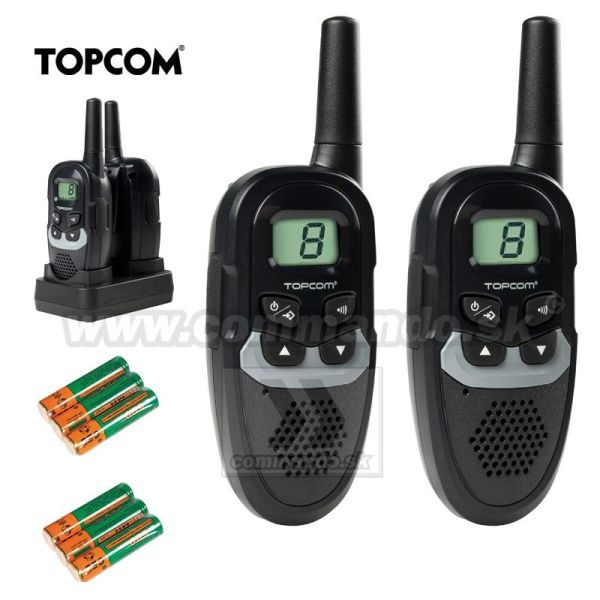 Walkie Talkie vysielačka Twintalker RC-6411 Duo Combi TopCom