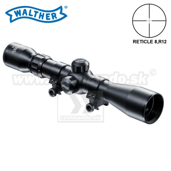 Puškohľad Walther 3-9x40 Rifle Scope NI