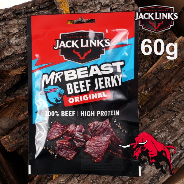 Jack Links Beef Jerky Original 60g sušené mäso