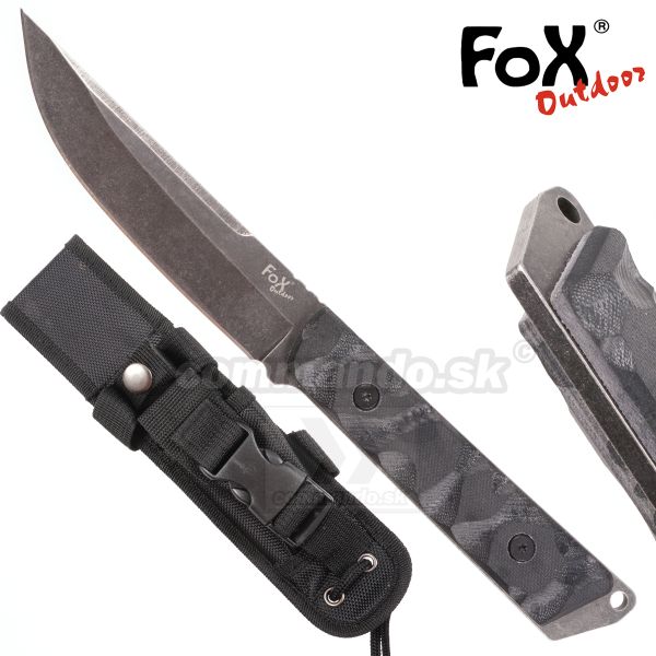 Pevný nôž FIGHTER Full Tang FOX Outdoor 44500