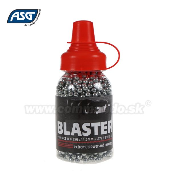 ASG Blaster 1500ks 0,35g oceľové broky 4,5mm Steel BB