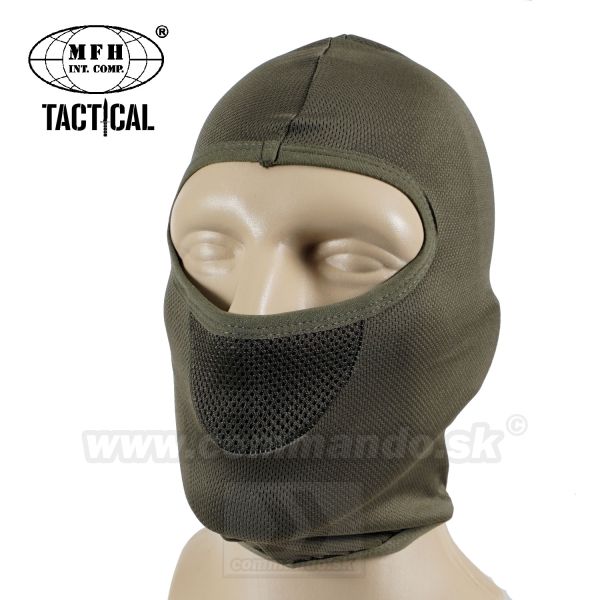 Kukla TACTICAL 1 otvor OLIV zelená