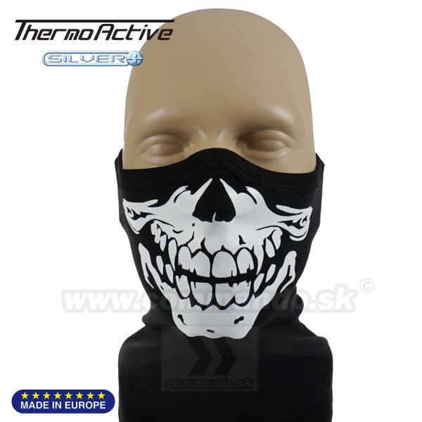 Polo Kukla Termoaktivna Skull Silver Plus Balaclava Bufka