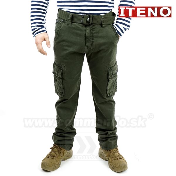 ITENO TOP HERO kapsáčové nohavice Tactical Olive Green