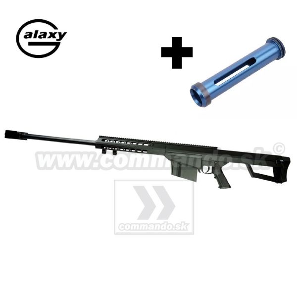 Airsoft Galaxy G31 Black Barrett manual 6mm