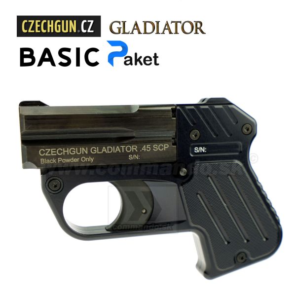 Perkusná pištoľ Czechgun GLADIATOR  .45 SCP Basic Paket