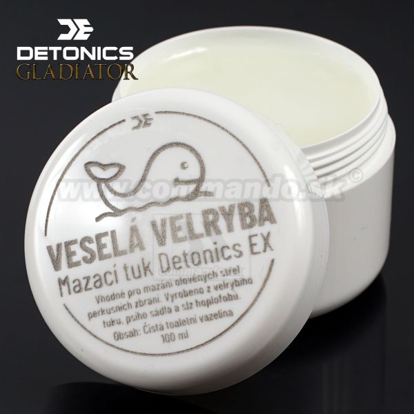 Mazací tuk Detonics EX 100ml Veselá veleryba