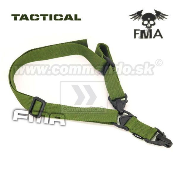 Tactical FMA Multi Mission taktický popruh 1 / 2 bodový Olive Drab