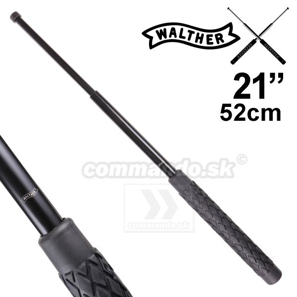 Teleskopický obušok Walther Baton Pro Secur 21" čierny