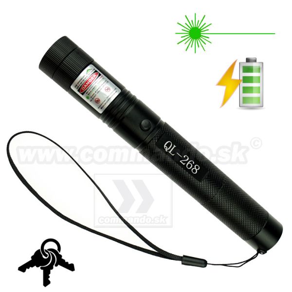 Laserové Pero zelené ukazovatko Green Laser QL-268