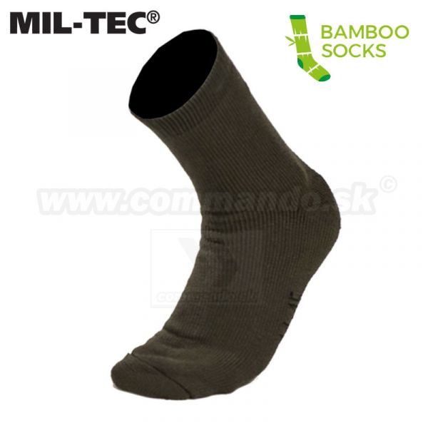 OD NATURE BAMBOO MIL-TEC® bambusové Ponožky 2 páry v balení