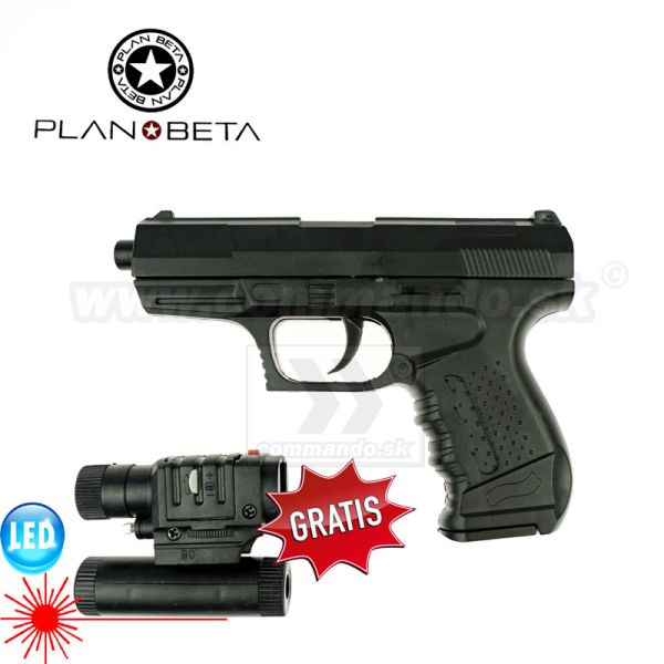 Mini Pistol PP9 Kiddos Manual guličkovka 6mm