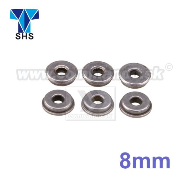 Set 8mm klzných ložísk - 6ks -SHS
