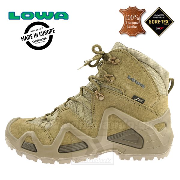 Taktická obuv LOWA ZEPHYR GTX® Mid TF Coyote