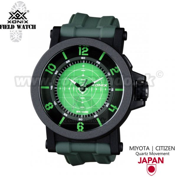 Náramkové  military hodinky  XONIX UN 005 Green