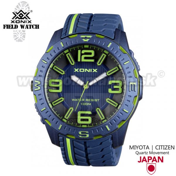 Športové náramkové hodinky  XONIX Race UZ 003 Blue