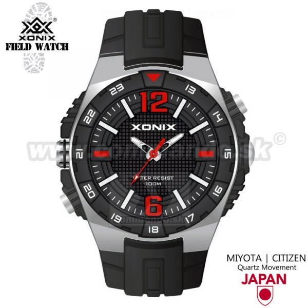 Športové náramkové hodinky  XONIX XJ 006 Gray