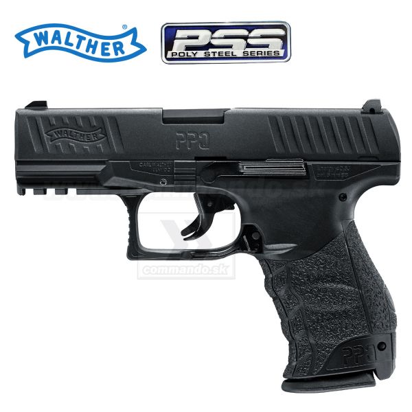 Airsoft Pistol Walther PPQ PSS Poly Steel Series Black ASG 6mm