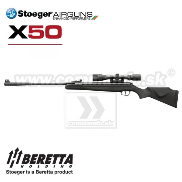 Vzduchovka STOEGER X50 Combo plastová pažba 4,5mm Airgun