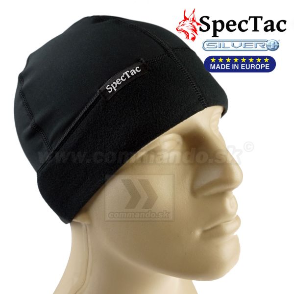 SpecTac Termoaktivna Čiapka Silver BLK Plus Watch Cap