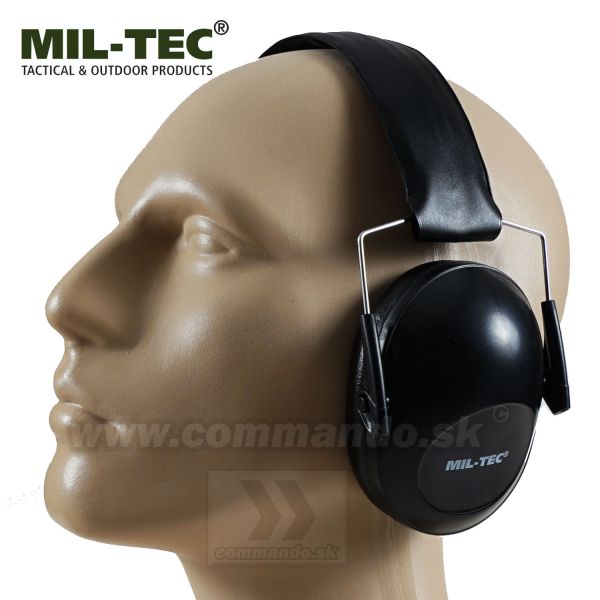 Ochrana sluchu PROTECTIVE sluchátka MIL-TEC® Black